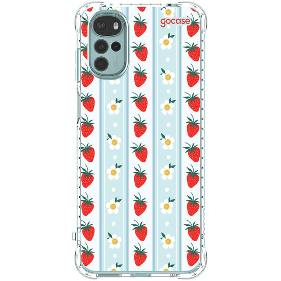 Capinha para celular  Morangos Coquette