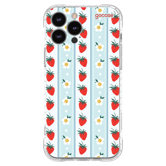 Capinha para celular  Morangos Coquette