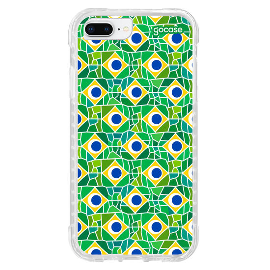 Capinha para celular  Mosaico Brasil Arte