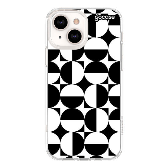 Black & White Mosaic Phone Case