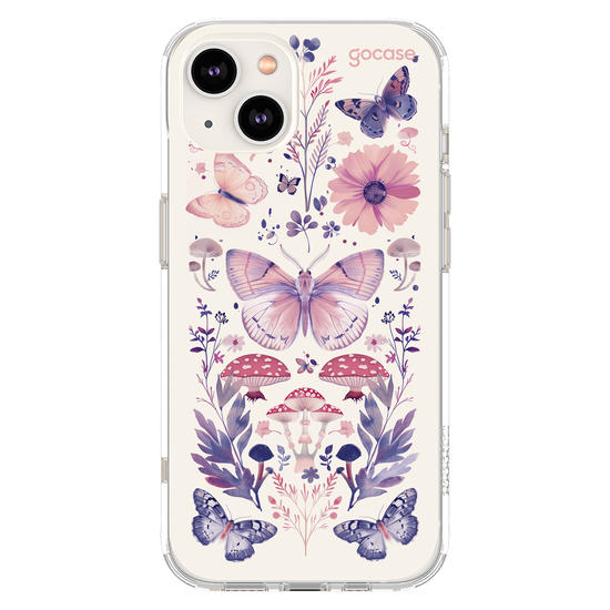 Capinha para celular  Moth Mushroom