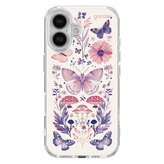 Capinha para celular  Moth Mushroom