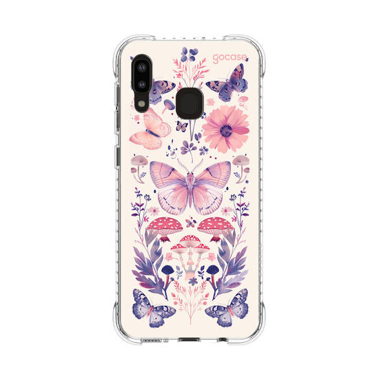 Capinha para celular  Moth Mushroom