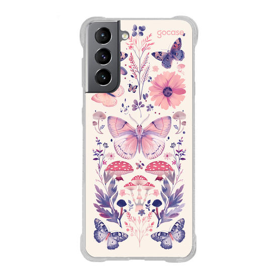 Capinha para celular  Moth Mushroom