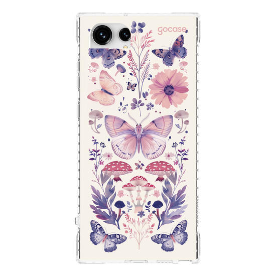 Capinha para celular  Moth Mushroom