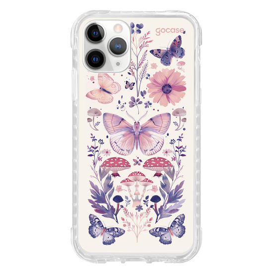 Capinha para celular  Moth Mushroom