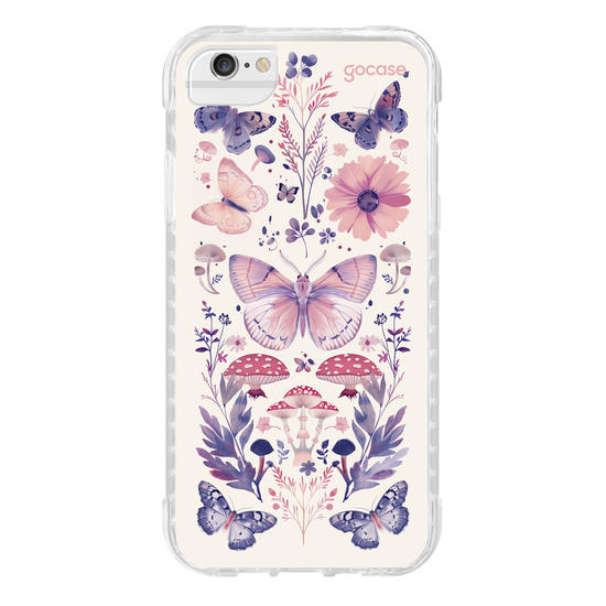 Capinha para celular  Moth Mushroom