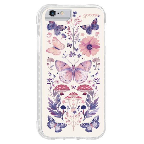 Capinha para celular  Moth Mushroom
