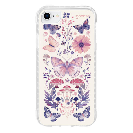 Capinha para celular  Moth Mushroom