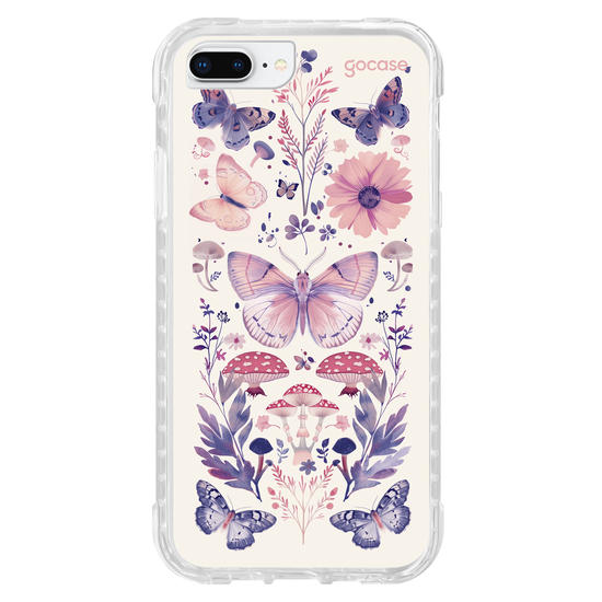 Capinha para celular  Moth Mushroom