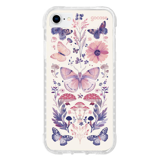 Capinha para celular  Moth Mushroom