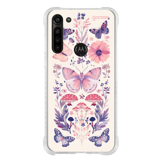 Capinha para celular  Moth Mushroom