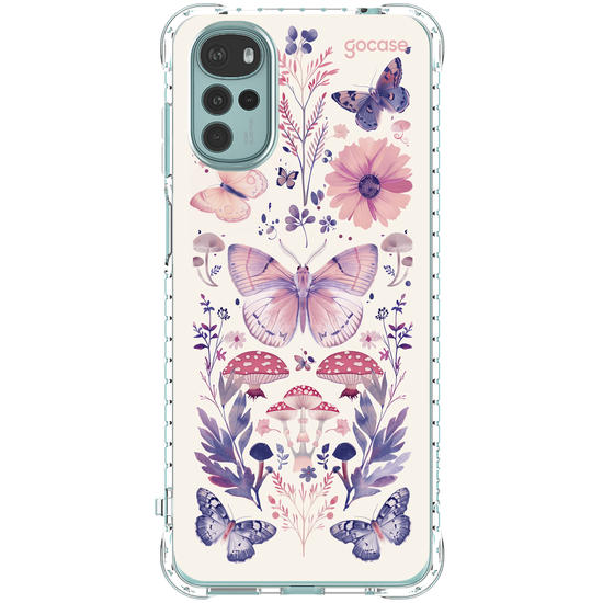 Capinha para celular  Moth Mushroom