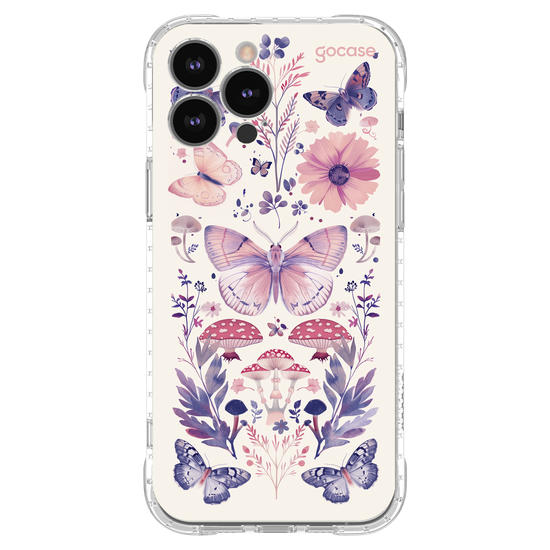 Capinha para celular  Moth Mushroom