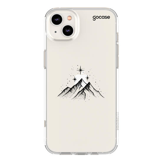 Capinha para celular  Booklover - Mountains and Stars