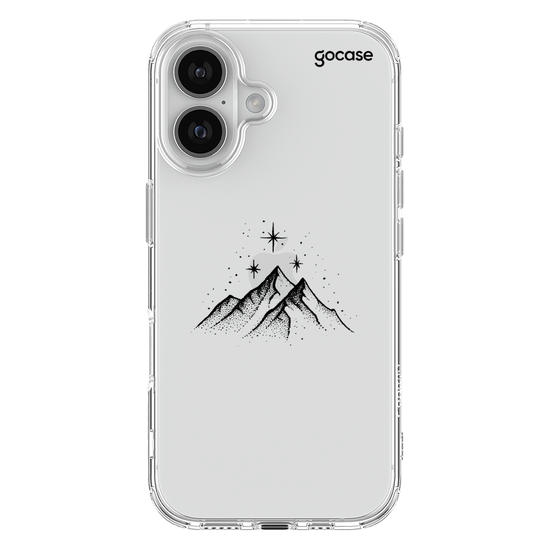 Capinha para celular  Booklover - Mountains and Stars