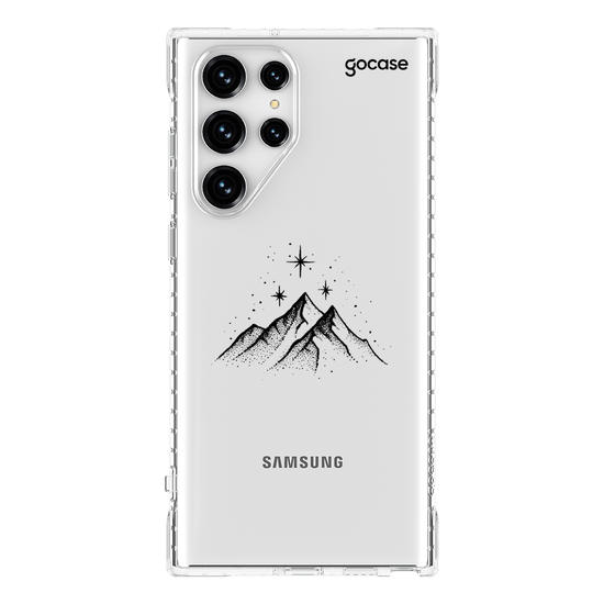 Capinha para celular  Booklover - Mountains and Stars