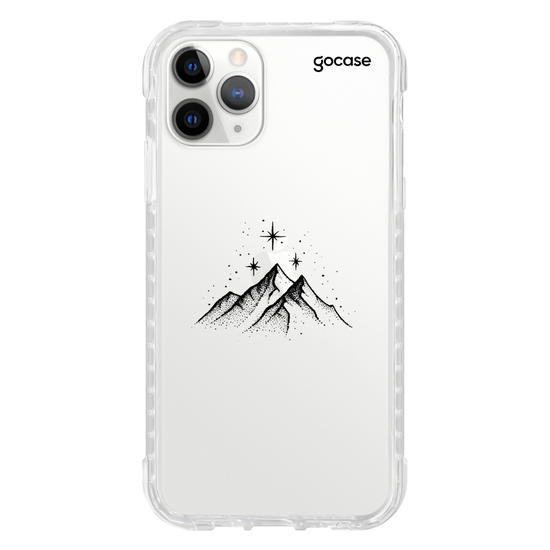 Capinha para celular  Booklover - Mountains and Stars