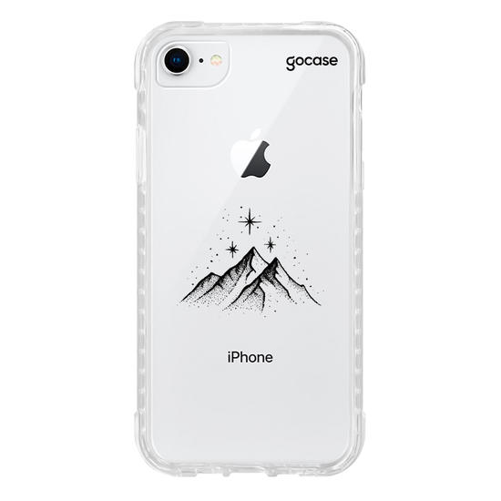 Capinha para celular  Booklover - Mountains and Stars