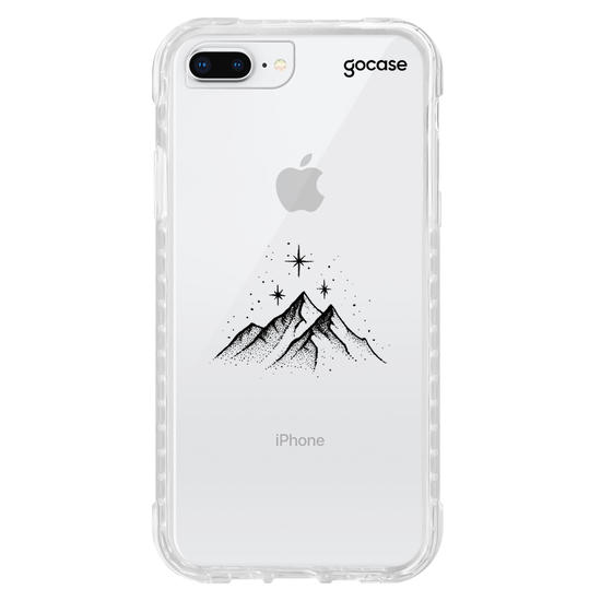 Capinha para celular  Booklover - Mountains and Stars