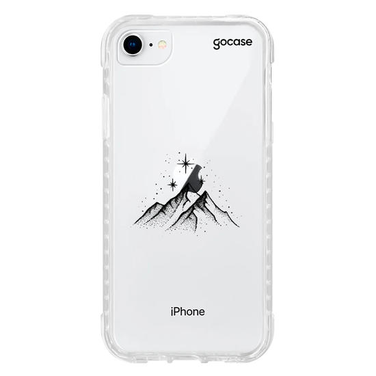 Capinha para celular  Booklover - Mountains and Stars