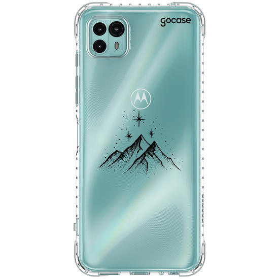 Capinha para celular  Booklover - Mountains and Stars