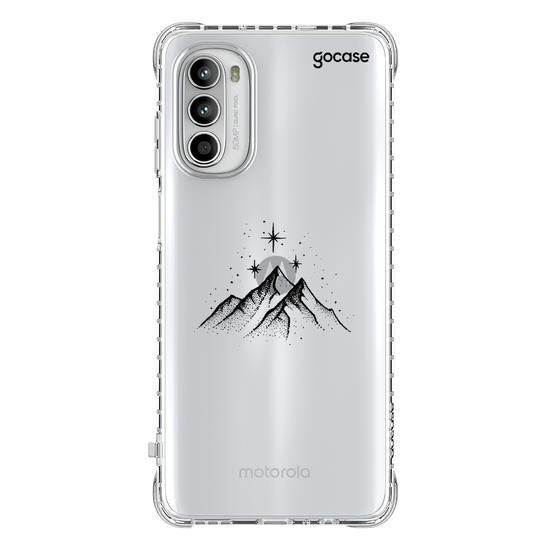 Capinha para celular  Booklover - Mountains and Stars