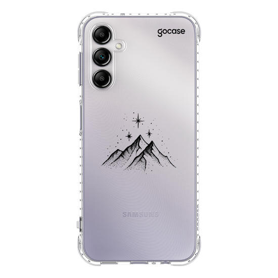 Capinha para celular  Booklover - Mountains and Stars