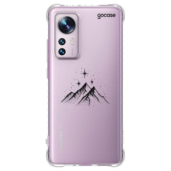 Capinha para celular  Booklover - Mountains and Stars