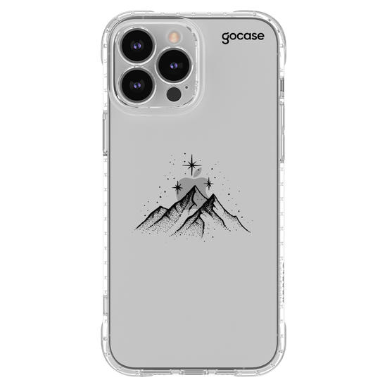 Capinha para celular  Booklover - Mountains and Stars