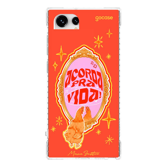 Capinha para celular  Marcia Sensitiva - Acorda pra Vida!