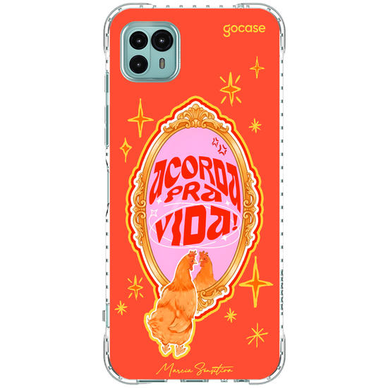 Capinha para celular  Marcia Sensitiva - Acorda pra Vida!