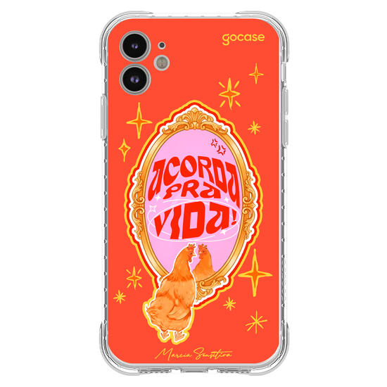 Capinha para celular  Marcia Sensitiva - Acorda pra Vida!