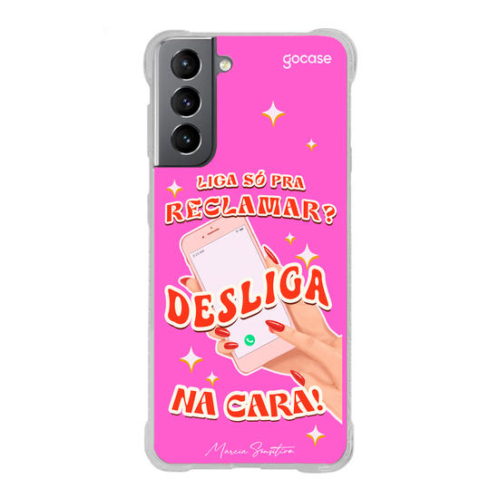 Capinha para celular  Marcia Sensitiva - Desliga Na Cara!