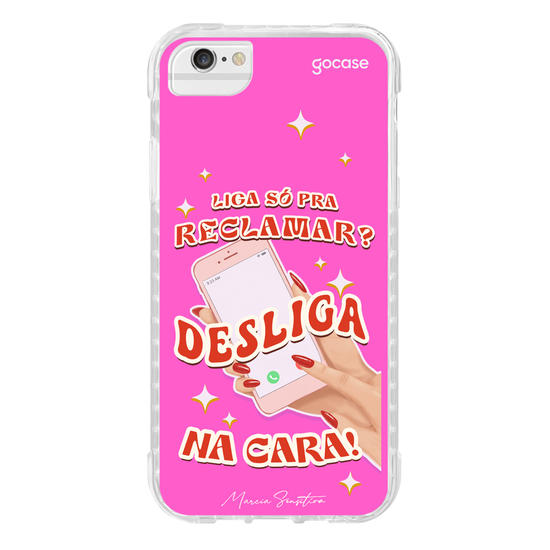 Capinha para celular  Marcia Sensitiva - Desliga Na Cara!