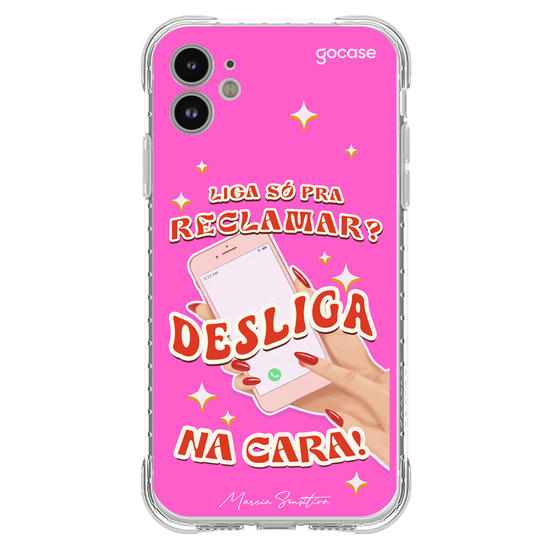Capinha para celular  Marcia Sensitiva - Desliga Na Cara!