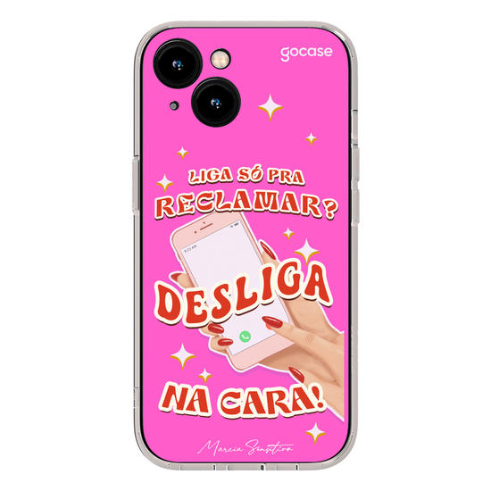 Capinha para celular  Marcia Sensitiva - Desliga Na Cara!