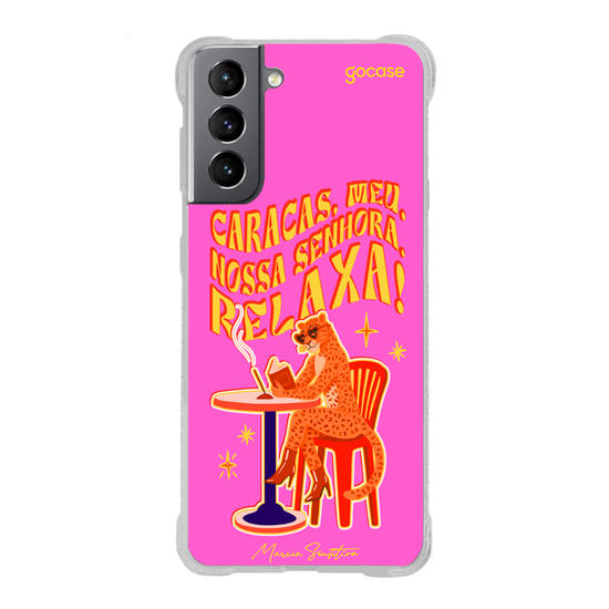 Capinha para celular  Marcia Sensitiva - Nossa Senhora, Relaxa!