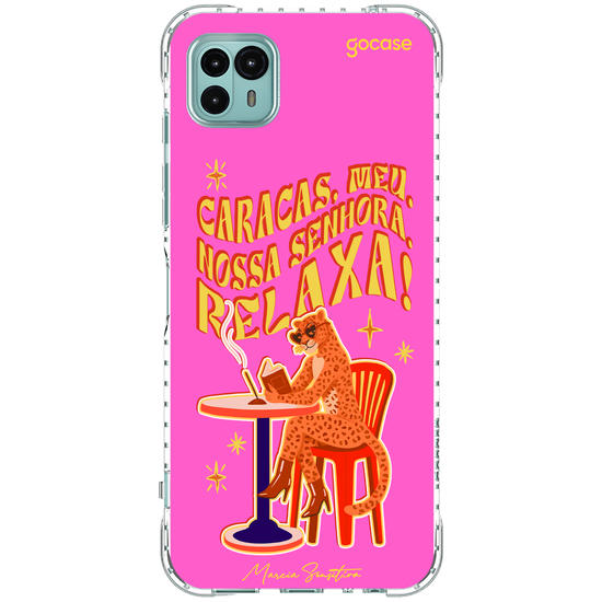Capinha para celular  Marcia Sensitiva - Nossa Senhora, Relaxa!
