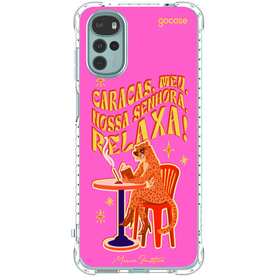Capinha para celular  Marcia Sensitiva - Nossa Senhora, Relaxa!