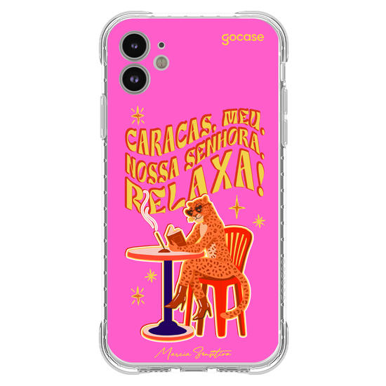 Capinha para celular  Marcia Sensitiva - Nossa Senhora, Relaxa!