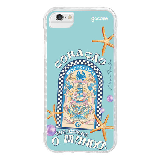 Capinha para celular  Marcia Sensitiva - Signo de Água - Câncer
