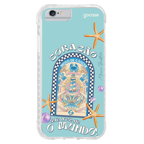 Capinha para celular  Marcia Sensitiva - Signo de Água - Câncer