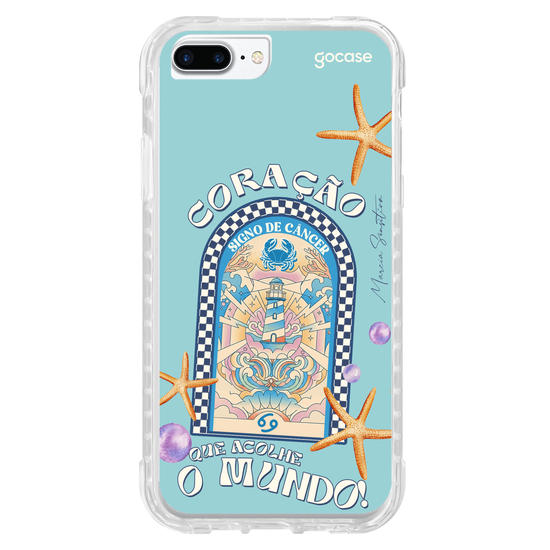 Capinha para celular  Marcia Sensitiva - Signo de Água - Câncer