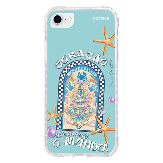 Capinha para celular  Marcia Sensitiva - Signo de Água - Câncer