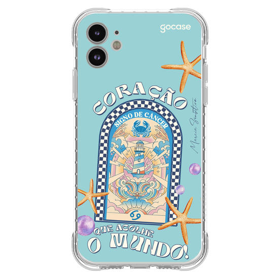 Capinha para celular  Marcia Sensitiva - Signo de Água - Câncer