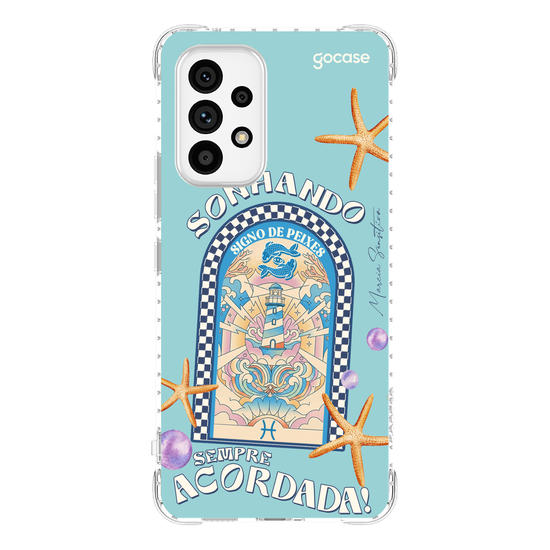 Capinha para celular  Marcia Sensitiva - Signo de Água - Peixes