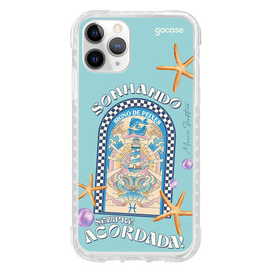 Capinha para celular  Marcia Sensitiva - Signo de Água - Peixes