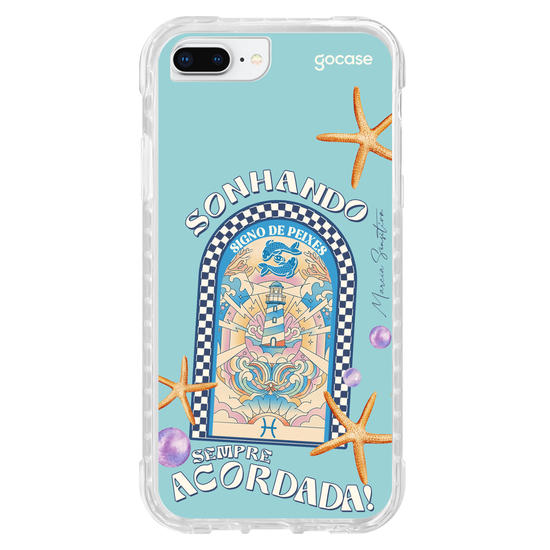 Capinha para celular  Marcia Sensitiva - Signo de Água - Peixes