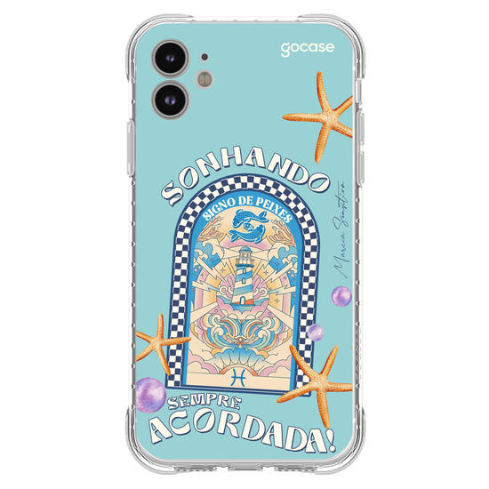 Capinha para celular  Marcia Sensitiva - Signo de Água - Peixes